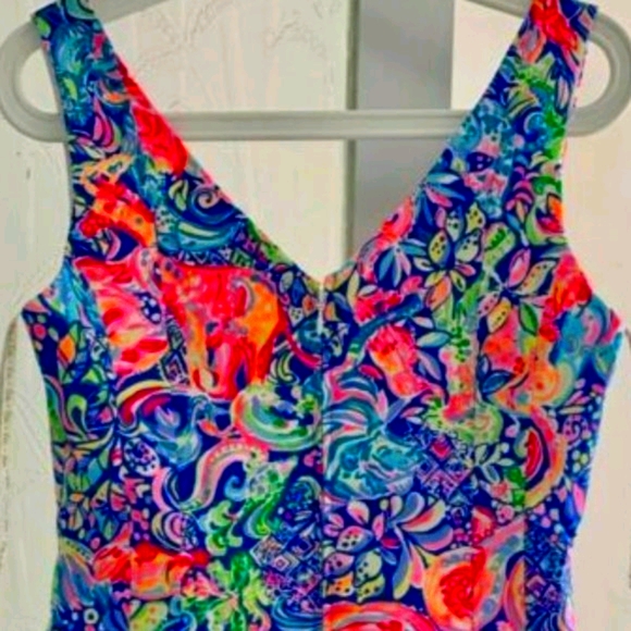 Lilly Pulitzer SHELA Dress SZ 14 - Picture 3 of 5